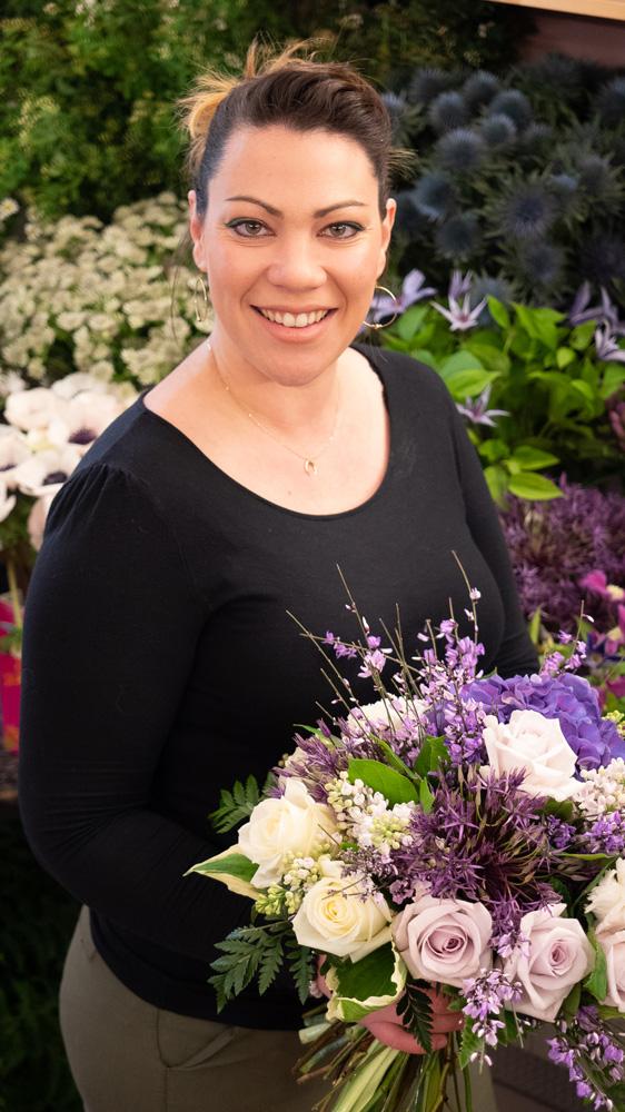 Fleuriste-bouquet-violet